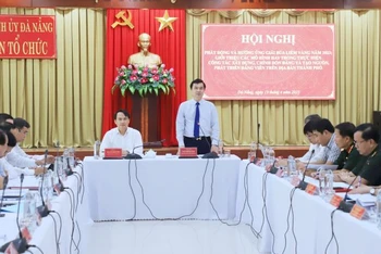 Hội nghị phát động và hưởng ứng Giải Báo chí viết về xây dựng Đảng (Giải Búa liềm vàng) Đà Nẵng năm 2023. 