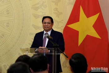 Thủ tướng Phạm Minh Chính phát biểu ý kiến.