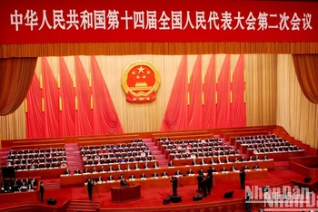 Phiên khai mạc kỳ họp thứ hai Quốc hội Trung Quốc khóa 14.