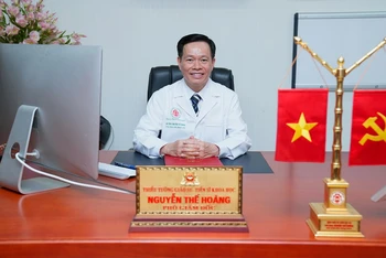 Thiếu tướng, Giáo sư, Tiến sĩ Khoa học, Thầy thuốc Nhân dân Nguyễn Thế Hoàng. (Nguồn: Bệnh viện Trung ương Quân đội 108)