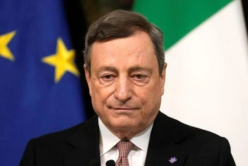 Thủ tướng Italia Mario Draghi. (Ảnh: Reuters)