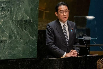 Thủ tướng Nhật Bản Kishida Fumio. (Ảnh: Reuters)