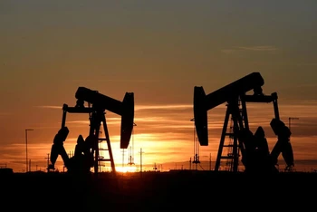 Một mỏ dầu tại Midland, bang Texas, Mỹ, năm 2018. (Ảnh: Reuters)
