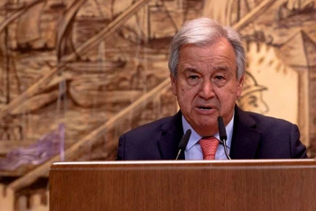 Tổng Thư ký Liên hợp quốc Antonio Guterres. (Ảnh: Reuters)