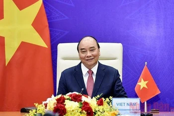 Chủ tịch nước Nguyễn Xuân Phúc. (Ảnh: Trần Hải)