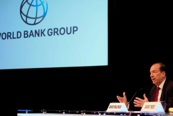 Chủ tịch Ngân hàng Thế giới (WB) David Malpass. (Ảnh: Reuters)