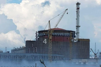 Nhà máy Zaporizhzhia tại Zaporizhzhia, Ukraine, ngày 4/8/2022. (Ảnh: Reuters)