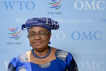 Tổng Giám đốc Tổ chức Thương mại thế giới (WTO) Ngozi Okonjo-Iweala. (Ảnh: Reuters)