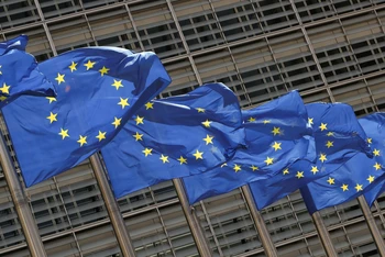 Cờ của EU. (Ảnh: Reuters)