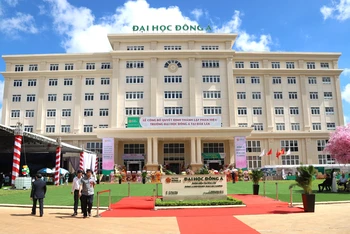 Trụ sở Phân hiệu Trường đại học Đông Á tại Đắk Lắk.