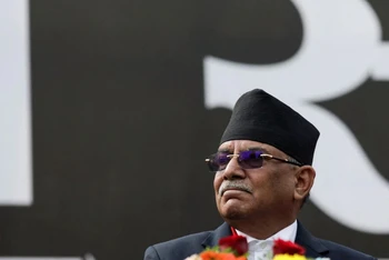 Ông Pushpa Kamal Dahal. (Ảnh: Reuters)