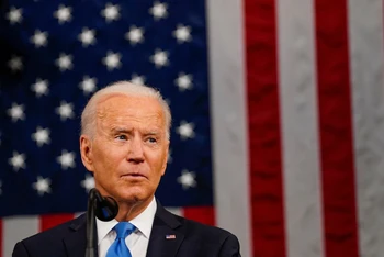 Tổng thống Mỹ Joe Biden. (Ảnh: Reuters)