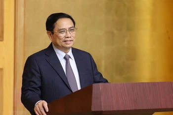 Thủ tướng Chính phủ Phạm Minh Chính là Trưởng Ban Chỉ đạo Quốc gia về hội nhập quốc tế. (Ảnh: TTXVN)