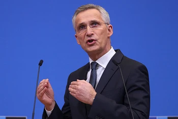 Tổng Thư ký NATO Jens Stoltenberg. (Ảnh: Reuters)