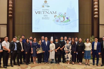Khách mời tham dự Tasting Vietnam.
