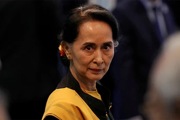 Cựu Cố vấn nhà nước Myanmar, bà Aung San Suu Kyi. (Ảnh: Reuters)