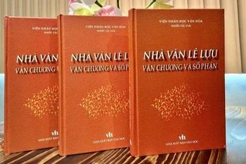 Ra mắt sách "Nhà văn Lê Lựu - Văn chương và số phận"