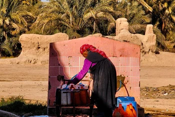 Tại Maroc, tháng qua là tháng 7 nóng thứ tư kể từ năm 1961. (Ảnh: Reuters)