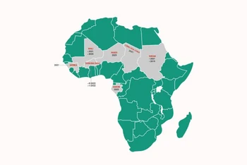 Những cuộc đảo chính quân sự gần đây tại châu Phi hạ Sahara
