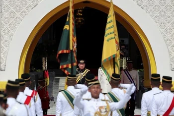 [Ảnh] Lễ đăng quang của Quốc vương Malaysia Sultan Ibrahim