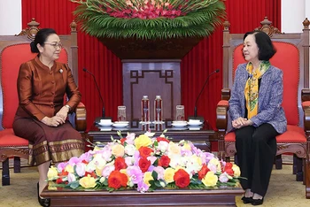 Quan hệ đoàn kết đặc biệt Việt Nam-Lào ngày càng được củng cố và phát triển sâu rộng