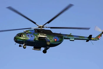 Một máy bay trực thăng của Lực lượng Vũ trang Cách mạng Cuba. (Nguồn: Scramble)