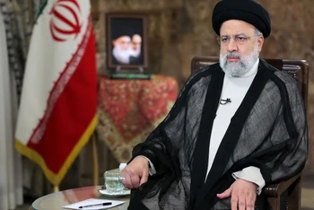 Ảnh chụp Tổng thống Iran Ebrahim Raisi, ngày 7/5/2024. (Ảnh: WANA/REUTERS)