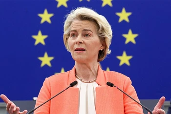 Chủ tịch Ủy ban châu Âu Ursula von der Leyen. (Ảnh: Reuters)