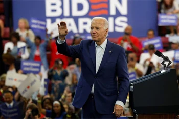 Tổng thống Mỹ Joe Biden tại bang Michigan, ngày 12/7/2024. (Ảnh: Reuters)