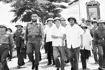 Thủ tướng Fidel Castro và ân tình với Quảng Trị 