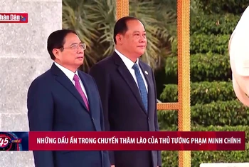 Những dấu ấn trong chuyến thăm Lào của Thủ tướng Phạm Minh Chính