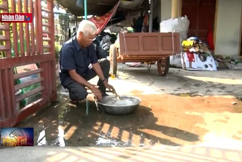 Kiểm tra tình trạng ô nhiễm nước ngầm sau phản ánh của Báo Nhân Dân
