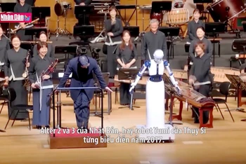 Robot nhạc trưởng tại Hàn Quốc