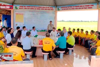 Thủ tướng thăm một số đơn vị hoạt động trong lĩnh vực nông nghiệp tỉnh Đồng Tháp 