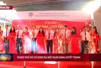 Thành phố Hồ Chí Minh ra mắt ngân hàng huyết thanh