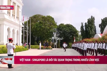 Việt Nam-Singapore là đối tác quan trọng trong nhiều lĩnh vực
