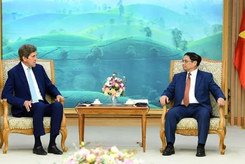 Thủ tướng Phạm Minh Chính tiếp Đặc phái viên của Tổng thống Hoa Kỳ