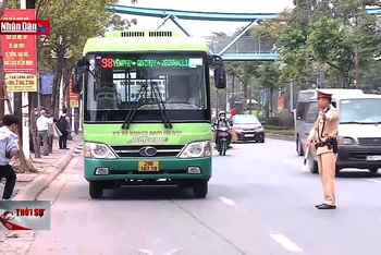 Hà Nội tăng cường xử lý xe buýt vi phạm an toàn giao thông