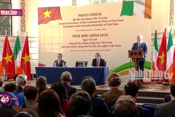 Kỷ nguyên mới trong quan hệ hữu nghị và hợp tác Việt Nam-Ireland 