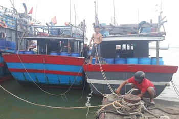 UBND tỉnh Thừa Thiên Huế yêu cầu các đơn vị, địa phương kêu gọi tàu thuyền vào bờ trú ẩn an toàn trước ngày 26/9.