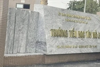 Trường tiểu học Tây Mỗ 3.