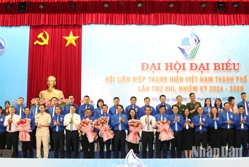 Ra mắt Ban chấp hành Hội Liên hiệp Thanh niên Việt Nam thành phố Đà Nẵng khóa 8, nhiệm kỳ 2024-2029.