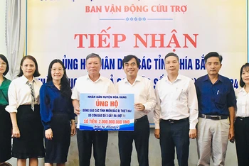 Đà Nẵng đã nhận được sự ủng hộ, đóng góp của 3.342 cơ quan, đơn vị, tổ chức, cá nhân.