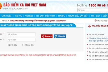 Lao động tại Hà Nội có thể tra cứu thông tin được hỗ trợ từ Quỹ Bảo hiểm thất nghiệp.