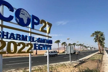 COP27 diễn ra tại thành phố Sharm El-Sheikh, Ai Cập từ ngày 6-18/11. (Ảnh: Reuters)