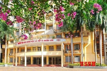 Trường đại học Khoa học xã hội và Nhân văn (Đại học Quốc gia Hà Nội) là cơ sở có đào tạo ngành công tác xã hội. (Ảnh: USSH)