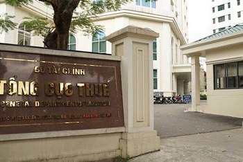 Trụ sở Tổng cục Thuế tại Hà Nội. (Ảnh: GDT)