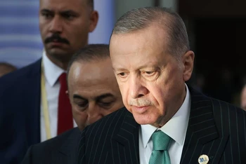 Tổng thống Thổ Nhĩ Kỳ Recep Tayyip Erdogan. (Ảnh: TASS)