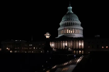 Toàn cảnh của Tòa nhà Quốc hội Hoa Kỳ. (Ảnh: Reuters)