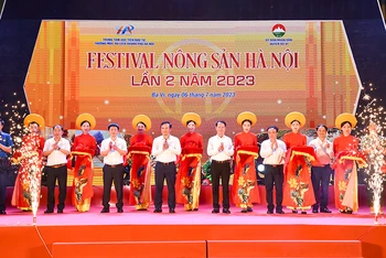 Khai mạc “Festival nông sản Hà Nội lần 2 năm 2023”.